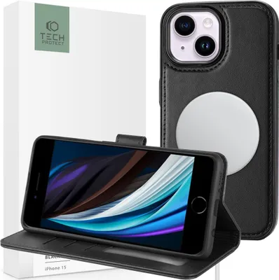 Obrázek produktu pro Tech-Protect Wallet Magsafe Iphone 15 Černá