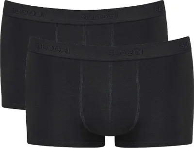 Produktbild von Sloggi Men 24/7 Hipster, heren boxers (2-pack), zwart