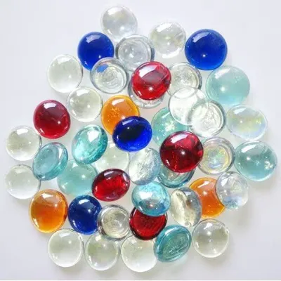 Obrázok produktu pre Glorex Sklenené nugety 20 mm mix dúhový