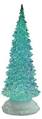 Dekorative LED-Beleuchtung, transparent, Farbwechsel, 20 cm