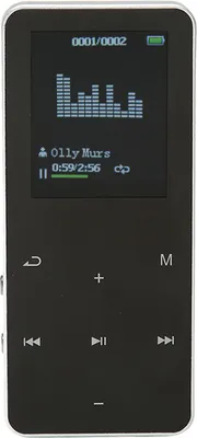 Produktbild von MP3 Player 8G Bluetooth 4.2 1.8 Zoll Bildschirm Rauschunterdrückung Verlustfreier tragbarer MP4 Player mit Übersetzungswörterbuch Silber