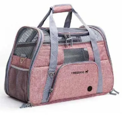 Produktbild von Freedog Crossworld Haustiertransportbox Rot 51 x 23 x 35 cm Rot 51 x 23 x 35 cm