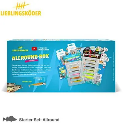 Produktbild von Lieblingsköder Allroundbox Köderbundle