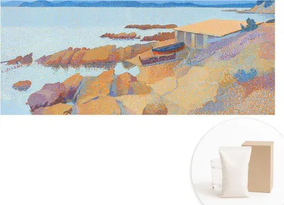 Obrázek produktu pro Samolepicí fototapeta – nástěnné malby do obývacího pokoje – 208 x 146 cm – dekorativní fólie na stěny – moderní design pro výzdobu stěn – tapety do interiérů – výhled na moře