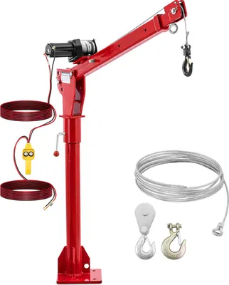 Obrázek produktu pro Expondo Steinberg Systems Nakládací jeřáb s 12 V navijákem – 800 kg – 360°
