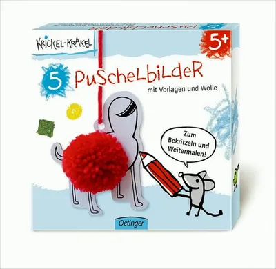Produktbild von Krickel-Krakel Puschelbilder