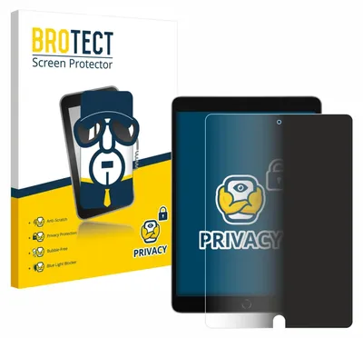Produktbild von BROTECT Sichtschutzfolie für Apple iPad 10.2" 2021 (9. Gen.) Anti-Spy Privacy Sichtschutz Blickschutz Folie Blaulicht-Schutz