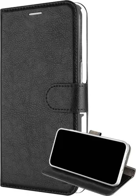 Produktbild von Handyhülle mit Klappe für Samsung Galaxy A26 5G, Fixed Book Case Opus, Schwarz