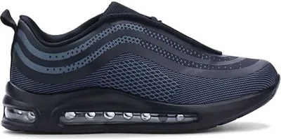 Produktbild von Damen Sneaker Air Platform Sportschuhe Freizeitschuhe Udine Schwarz/Blau Gr.36