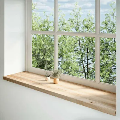 Zdjęcie produktu dla vidaXL Parapety 2 szt. Nieobrobione lite drewno dębowe 160x40x2 cm