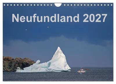 Zdjęcie produktu dla Nowa Fundlandia 2027 (kalendarz ścienny 2027, format A4 poziomy), kalendarz miesięczny CALVENDO