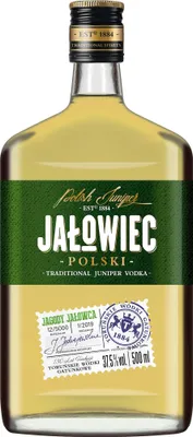 Produktbild von Wodka Jalowiec Polski (Wacholderwodka) 0,5L | Vodka