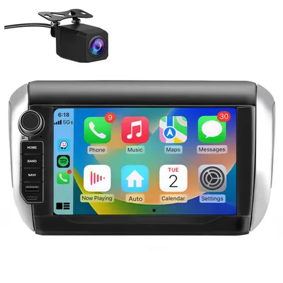 Produktbild von 7'' Carplay Andriod Auto Für Peugeot 208/2008 2012-2018 Android 15 Autoradio GPS Navi WIFi Bluetooth FM RDS SWC 2+64GB DSP 2DIN USB DAB+