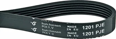 Produktbild von easyPART passend für 6JE1201MAPR Hutchinson SNC Poly-V-Riemen Antriebsriemen Keilrippenriemen Riemen elastische Rippen Waschmaschine 1201PJ6E wie Indesit Ariston Hotpoint Scholtès
