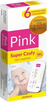 Produktbild von Schwangerschaftstest Pink Super Sensitive 1 Stück - Langes Verfallsdatum!