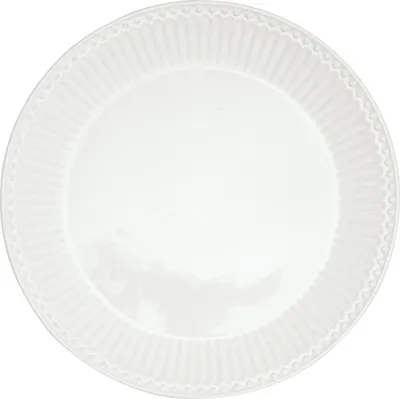 Produktbild von Greengate Alice Frühstücksteller white 23 cm