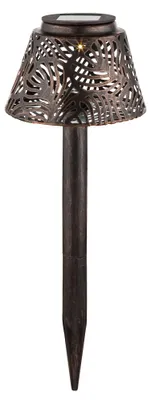 Produktbild von LED Solarlampe, Metall kupfer, H 27 cm