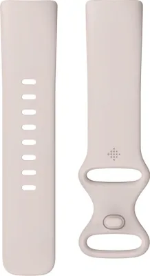 Two Fitbit bands are shown side-by-side against a white background.