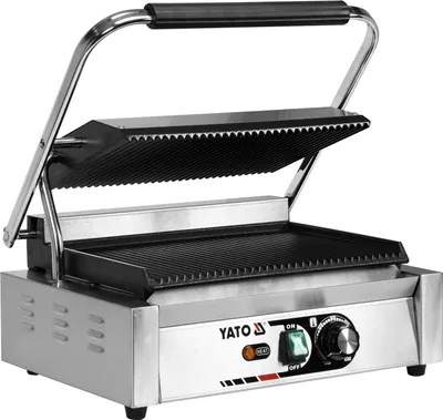 Zdjęcie produktu dla Elektryczny grill gastronomiczny, grill stołowy 2200 W 440 x 370 x 190 mm