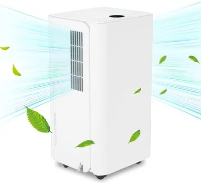 Immagine prodotto di Deumidificatore da 16 litri al giorno - 195 watt - per ambienti fino a 30 m² - ideale per camere da letto, bagni e soggiorni - colore bianco