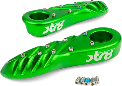 Productafbeelding van Str8 groene voetsteunen voor Yamaha BW's vanaf 2004