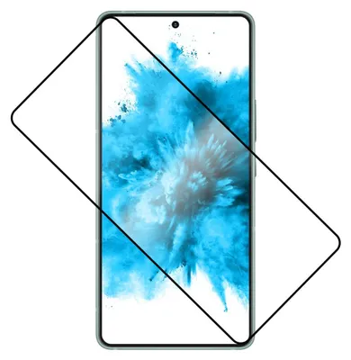 Produktbild von Gehärtetes Glas für Asus Zenfone 12 Ultra, Fixed Full Cover 2.5D Tempered Glass, Schwarzen Rahmen