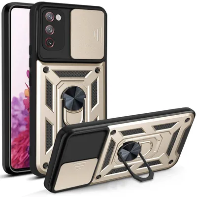 Obrázok produktu pre Techsuit - CamShield Series ochranný kryt pre Samsung Galaxy S20 FE / S20 FE 5G - zlatý