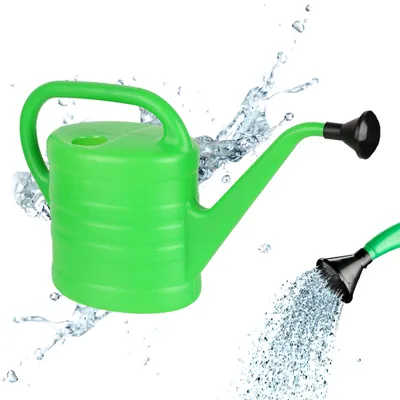 Gießkanne 2,5 L Kunststoff Grün für Innen & Außen