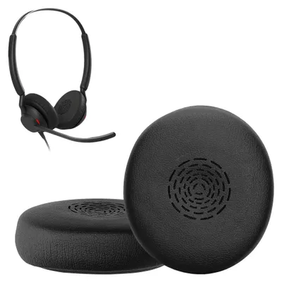 Produktbild von kwmobile 2x Ohr Polster für Jabra Engage 50 II / Engage 40 WIRD Ohrpolster - Ersatz Ohrpolster - Kopfhörer Ersatzteile - Kopfhörer Ersatzpolster für
