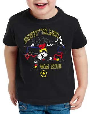 Produktbild von style3 WM 2026 Deutschland Kinder T-Shirt Fußball Weltmeisterschaft Fan-Outfit Germany