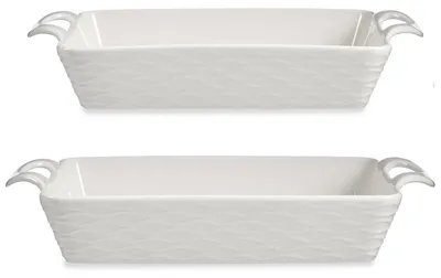 Produktbild von Auflaufform aus Porzellan, 2er-Set