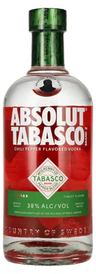 Produktbild von Absolut Vodka Tabasco Wodka Schweden  70.00 cl 40.0 %