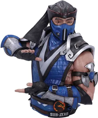 Produktbild von Nemesis Now Mortal Kombat Besiege Subzero 30 Cm Blau  Blau One Size