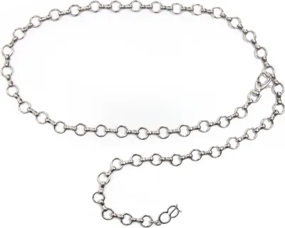 Produktbild von Kettengürtel Menami mit kleinen runden Metallteilen von collezione alessandro