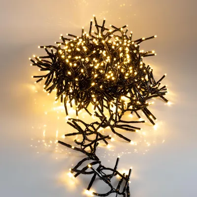 Obrázek produktu pro 3.12 svazků pohádkových světel 768 LED s časovačem - teplá bílá / 5,5 m