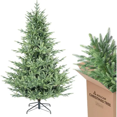 Produktbild von Kunstweihnachtsbaum - Künstlicher Baum - Weihnachtsdekoration - Tannenzapfen - Zweig für Weihnachten - 150 cm hoch