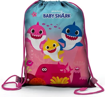 Zdjęcie produktu dla Torba na buty Baby Shark, lekki plecak
