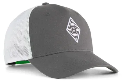 Produktbild von PUMA BMG King Trucker Cap Flat Bronze - Warm White grau