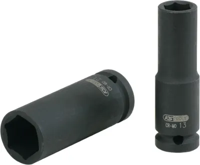 Produktbild von KS Tools 515.1117, Steckschlüsselbuchse, Schwarz, 1 Kopf/Köpfe, 1/2", Metrisch, 17 mm