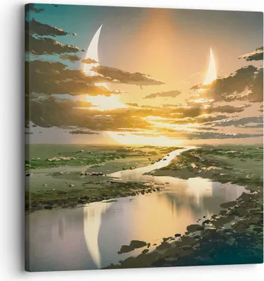 Produktbild von Bild auf Leinwand - Leinwandbild - natur natur - 30x30cm - Wand Bild - Wanddeko - Wandbilder - Leinwanddruck - Bilder - Kunstdruck - Wanddekoration - Leinwand bilder - Wandkunst - AC30x30-4042