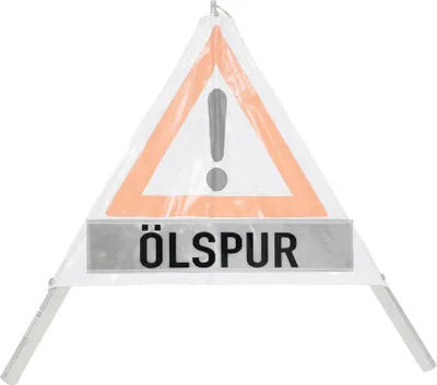 Obrázok produktu pre Značka Dönges s háčikom a slučkou, retroreflexná, 500 x 100 mm, potlač ÖLSPUR