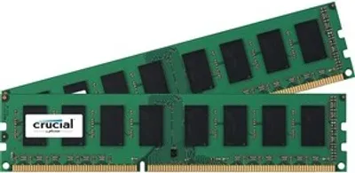 Produktbild von Crucial 16GB (8GBx2) PC3-14900, 16 GB, 2 x 8 GB, DDR3, 1866 MHz, 240-pin DIMM