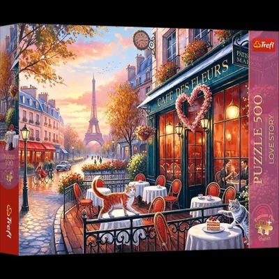 Produktbild von Puzzle Trefl 500 Teile Liebe In Paris Premium Plus Qualität