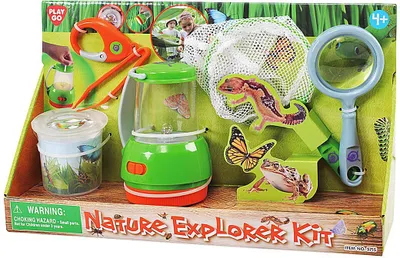 Produktbild von Play Natur Forscher Set Spielzeug - 6-teiliges Entdecker Kit für Kinder