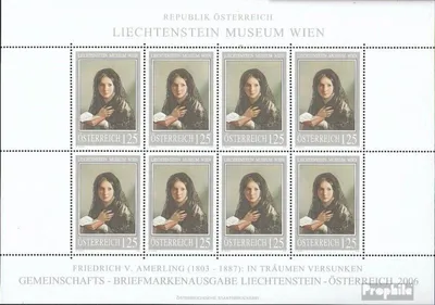 Produktbild von Briefmarken Österreich 2006 Mi 2574Klb Kleinbogen (kompl.Ausg.) postfrisch Gemälde