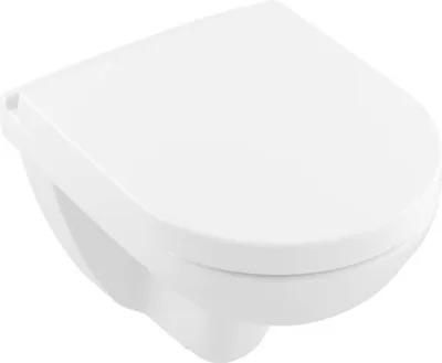 Obrázok produktu pre Villeroy&Boch O.Novo kompaktné závesné WC vrátane WC sedátka s DirectFlush biela alpská