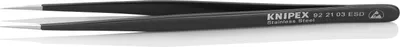 Immagine prodotto di Knipex 92 21 03 ESD ESD Pinzette 1 Stück Spitz, fein, extra dünn 140 mm (92 21 03 ESD)
