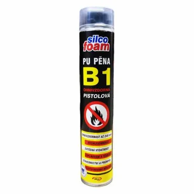 Image de Pistolet à mousse de montage B1 ignifuge, 750 ml, SILCOFOAM