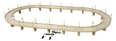 Produktbild von Rokuhan 7297976 - Z - Gleis-Set H, Zweigleisiges Viadukt-Set - Neu