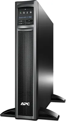 Produktbild von APC Smart UPS SMX - SMX1500RMI2U - USV 1500VA (Rack / Tower, bis zu 14 min. Überbrückungszeit bei Stromausfall, LCD Panel, ECO Mode - Stromsparfunktion)